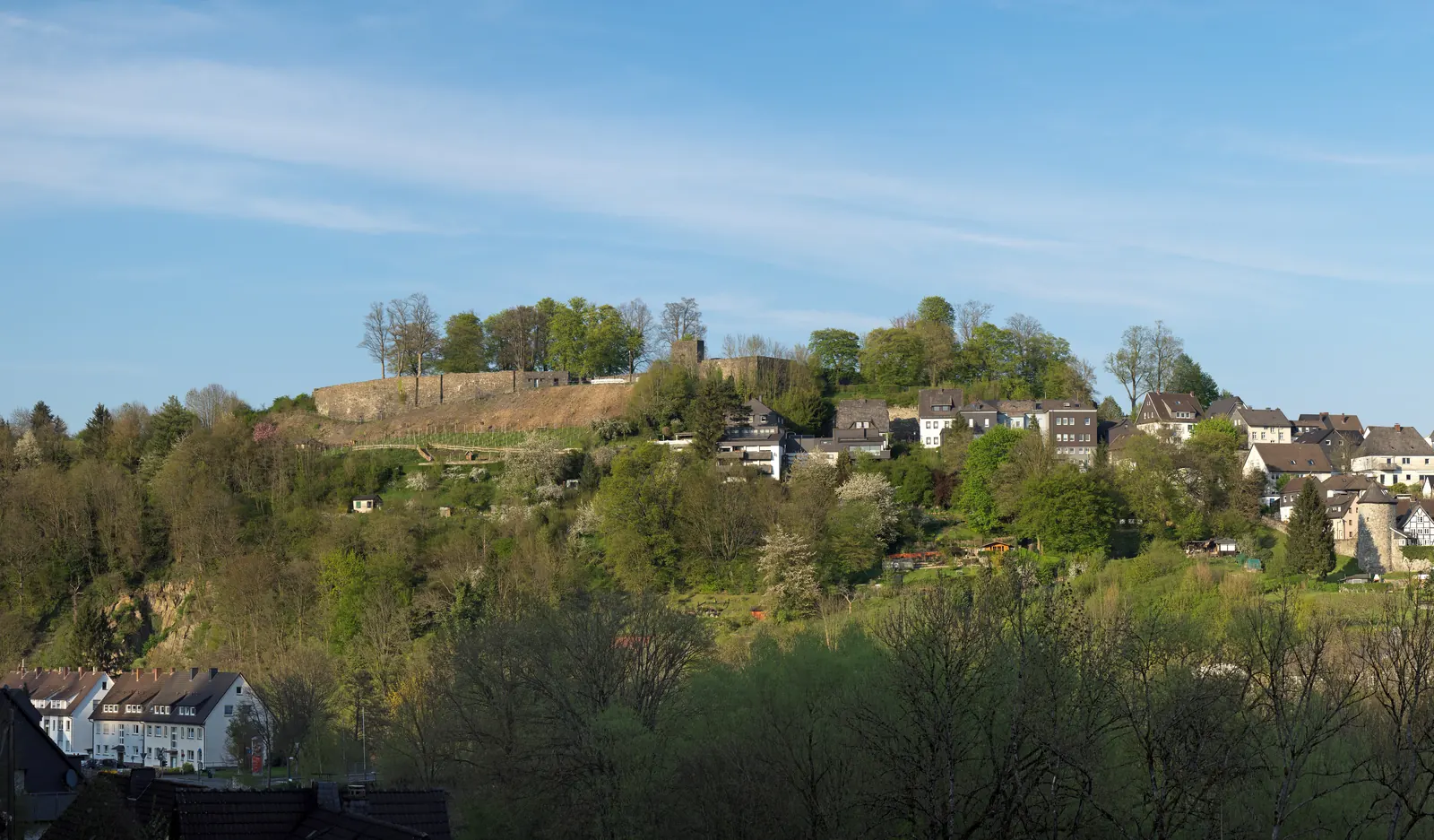 Schlossruine auf dem Schlossberg in Arnsberg