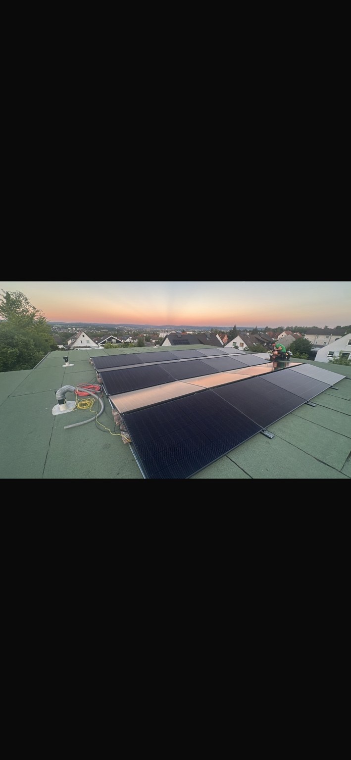 Einblick in unsere Arbeit – Foto einer von ElektroSolar ausgeführten Anlage